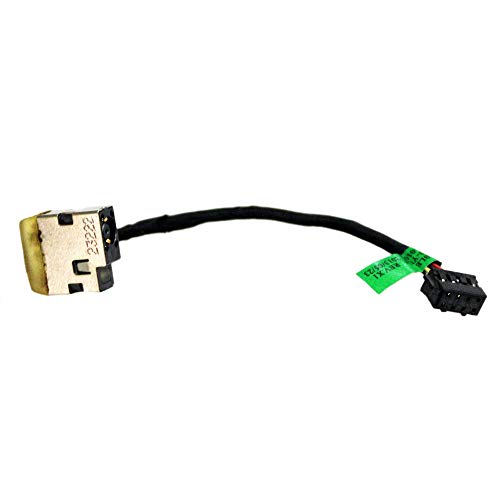 GinTai DC Power Jack with Cable Harness Replacement for HP 15-p088ca 15t-p000 cto 15z-p000 CTO