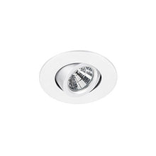 Load image into Gallery viewer, WAC Lighting R2BRA-F927-WT Oculux 2&quot; LED Round Adjustable Trim with Light Engine and Universal Housing in White Finish Flood Beam, 90+CRI and 2700K
