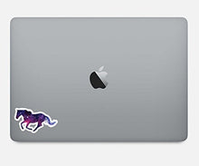 Load image into Gallery viewer, Horse Running Galaxy Sticker - Laptop Stickers - 2.5&quot; Vinyl Decal - Laptop, Phone, Tablet Vinyl Decal Sticker
