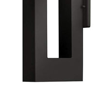 Load image into Gallery viewer, Hinkley Two Light Landscape Path 1640SK-LED Contemporary Modern LED Wall Mount from Atlantis Collection in Black Finish, Medium, See Image
