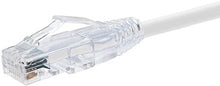Load image into Gallery viewer, Unirise CS6-20F-WHT 20FT CAT6 White CLEARFIT Slim SNAGLESS 28AWG Patch Cable
