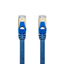 Load image into Gallery viewer, Buhbo CAT 8 Ethernet Cable 10 ft SSTP Shielded Network Cable Category 8 RJ45 26AWG (10-Pack) Blue
