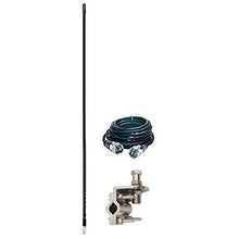 Load image into Gallery viewer, Pro Trucker Single 4&#39; 750 Watt Cb Radio Antenna Kit With Mirror Mount, Antenna Stud And 9&#39; Coax Cabl
