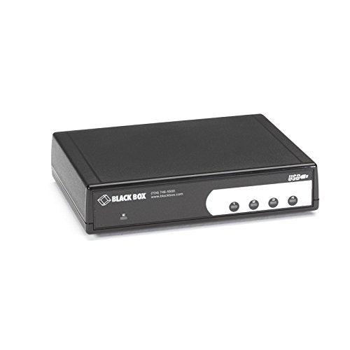 Black Box 4-Port USB to RS232/422/485 Converter DB9
