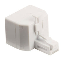 Load image into Gallery viewer, Valueline VLTB90995W Telephone Splitter RJ11 Male - 2X Female, White
