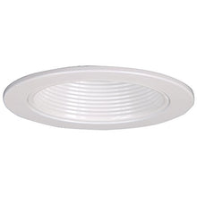 Load image into Gallery viewer, HALO 4013WB Recessed Self-Flanged White Trim with White Baffle, 3&quot;
