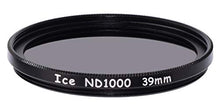 Load image into Gallery viewer, ICE 39mm ND1000 Filter Neutral Density ND 1000 39 10 Stop Optical Glass
