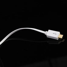Load image into Gallery viewer, 0.8M 2.6FT White USB2.0 Male to Micro USB Male Cable for Phone
