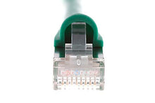 Load image into Gallery viewer, CablesAndKits - Shielded (STP) Cat6 Ethernet Cable, Booted, Jacket: PVC (cm), 5 ft, Green, Pure Copper, RJ45 Computer &amp; Networking Patch Cord
