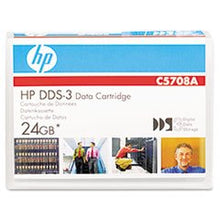 Load image into Gallery viewer, (3 Pack Value Bundle) HEWC5708A 1/8&quot; DDS-3 Cartridge, 125m, 12GB Native/24GB Compressed Capacity
