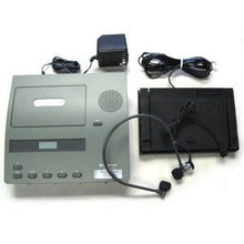 Load image into Gallery viewer, Reconditioned Dictaphone Model 2740 Standard Size Cassette Tape Transcriber with New Headset, Foot Pedal &amp; Power Supply

