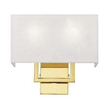 Load image into Gallery viewer, Livex Lighting 50990-02 Ada Wall Sconce, Polished Brass
