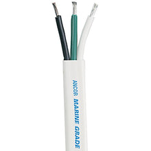 Load image into Gallery viewer, Ancor White Triplex Cable 100&#39; 10/3 (White, Black, Green)
