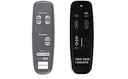 Sleep Comfort E02-K1(New 2020 Version) Replacement Remote for Adjustable Beds