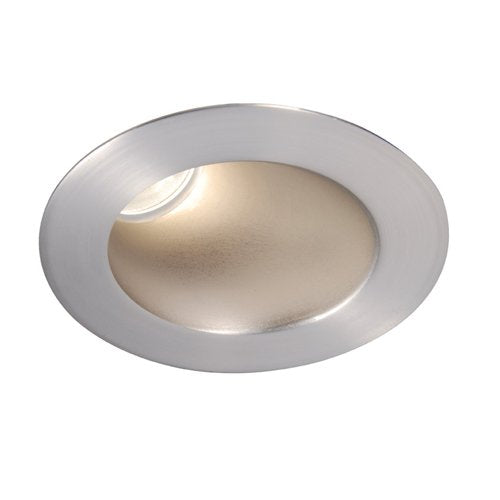 WAC Lighting HR-3LED-T418S-W-WT LED 3-Inch 18-watt Recessed Down Light Adjustable Round Trim with 3000K Color Temperature, White