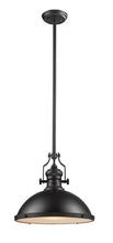 Load image into Gallery viewer, Elk 66138-1 Chadwick 1-Light 14-Inch Pendant, Oiled Bronze

