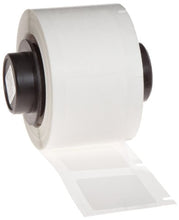 Load image into Gallery viewer, Brady PTL-97-481 0.9&quot; Width x 0.9&quot; Height, B-481 Super Chemical Resistant Polyester, Matte Finish White StainerBondz Slide Label for TLS2220 and TLS PCLink (250 per Roll)
