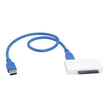 USB 3.0 to SATA 22 Pin Adapter for PC Laptop 2.5