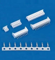 Davitu Connectors - 10 Set DIY 1.25 mm Pitch JST Connector 2 3 4 5 6 7 8 9 10 11 12 Pin Vertical Wafer Male Pin + Housing + Terminal Wire to Board - (Color: 5 Pin)