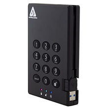 Load image into Gallery viewer, Apricorn Aegis Padlock 128 GB USB 3.0 SSD 256-Bit Encrypted Portable Drive (A25-3PL256-S128)
