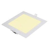 BRILLRAYDO 6W Dimmable Warm White Ultra-Thin Square LED SMD Ceiling Panel Light Acrylic Board Lamp