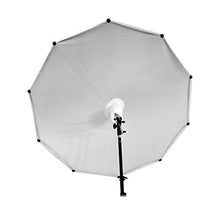 Load image into Gallery viewer, Photek SoftLighter 36&quot; White Umbrella with Fiberglass Frame, 7mm and 8mm Removable Shaft, Black Back
