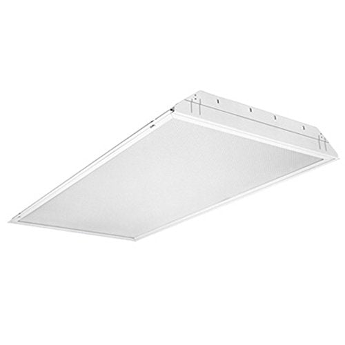 Lithonia Lighting GT2U MV 2-Light Fluorescent General Purpose Troffer, 2-Feet, White