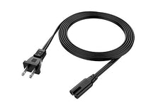 Load image into Gallery viewer, AMSK POWER 2-Prong 12 Ft 12 Feet AC Wall Cord for Philips Stereo Mini HI-FI AZ1850/12 FW-C550 FW316C
