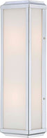 Minka Lavery Wall Light Fixtures 6912-613 Daventry Reversible Bath Vanity Lighting, 2 Light, 120w Halogen, Polished Nickel