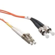 Load image into Gallery viewer, Axiom Memory - AXG94647 Network Cable - LC Multi-Mode (M) to ST Multi-Mode (M) - 26 ft - Fiber Optic - 50/125 Micron - OM2 - Orange
