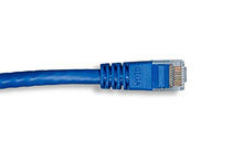 Load image into Gallery viewer, Cablelera ZPK099S1H-10 Cat6 Ethernet Cable UTP Rated 550 MHz with snagless Molded Boots, Blue Color, 1.5&#39;, 10 Pieces per Pack
