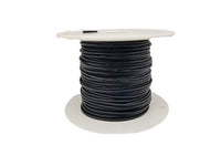 100ft 22 AWG Solid Copper Wire - UL1007 Rated Hook-Up Primary Power Wiring for Breadboards, DIY Electronics, and Prototypes with Black PVC Insulation - Plastic Spool