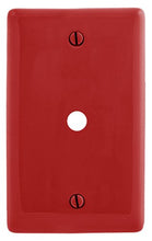 Load image into Gallery viewer, Bryant Electric NP11R 1-Gang 1-Telephone Opening Box Mount Nylon Wallplate, 0.406&quot; (10.33mm), Red
