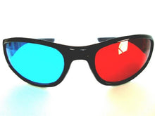 Load image into Gallery viewer, 2 Pair 3D Anaglyph Glasses Blue Red Full Frame
