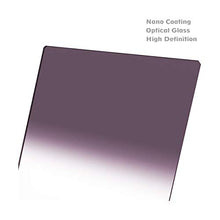 Load image into Gallery viewer, NiSi Reverse Graduated Neutral Density Glass Filter GND8 (0.9) 150x170mm, Black (NIP-150-RGND0.9)
