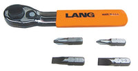 Lang Tools 5221 5-Piece Fine Tooth Bit Wrench Set