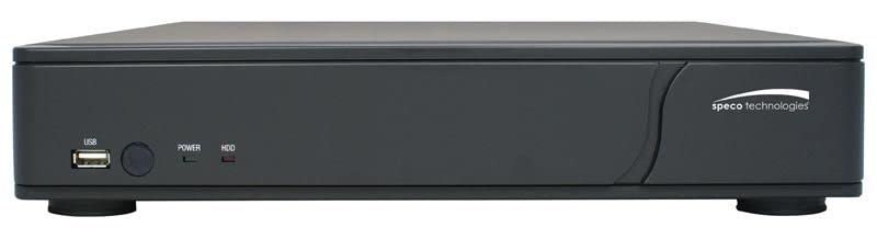 Speco 8 CHANNEL H.264 DVR, 3TB HDD - A3W_SO-D8RS3TB