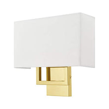 Load image into Gallery viewer, Livex Lighting 50990-02 Ada Wall Sconce, Polished Brass
