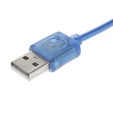 Load image into Gallery viewer, FASEN USB 2.0 to Micro USB 2.0 M/M Spring Cell Phone Cable Blue(1.5M)

