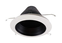 Nicor Lighting 6 Inch Black Airtight Cone Baffle Trim (17549 A)