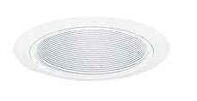 Load image into Gallery viewer, Juno Lighting IC20R &amp; 205-WWH 5-inch IC-Rated Remodel Recessed Housing w/Downlight Baffle Trim, White
