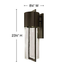 Load image into Gallery viewer, Hinkley 1325KZ Transitional One Light Wall Mount from Shelter Collection Dark Finish, Large, Buckeye Bronze
