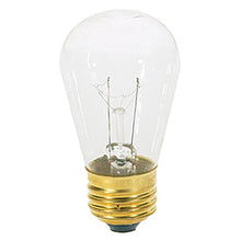 Load image into Gallery viewer, Satco S3965 - 11 Watt S14 Incandescent; Clear; Medium base; 130 Volt (24 Bulbs)
