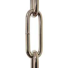 Load image into Gallery viewer, RCH Hardware CH-S59-04-PN Steel Chandelier Chain, Polished Nickel (1 Foot)
