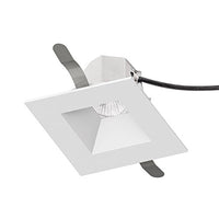 WAC Lighting R3ASDT-N840-WT Aether Square Trim with LED Light Engine Narrow 25 Beam 4000K Cool White