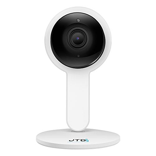 JTD Night Vision WiFi Camera with Remote Viewing Indoor Security IP Camera Baby Monitor 2-Way Audio Plug & Play