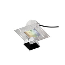 Load image into Gallery viewer, WAC Lighting R3ASDL-F830-BK Aether Square Invisible Trim with LED Light Engine Flood 40 Beam 3000K Soft White, Black
