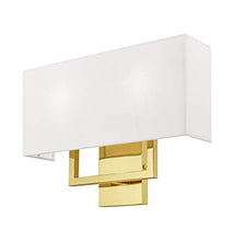 Load image into Gallery viewer, Livex Lighting 50991-91 Pierson Brushed Nickel 2 Light Ada Wall Sconce, Medium
