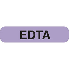 Load image into Gallery viewer, &quot;EDTA&quot;, Lavender with Black Text, 1.625&quot;W x 0.375&quot;H
