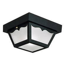 Load image into Gallery viewer, Design House 502872 2 Light Indoor/Outdoor Ceiling Light, Black
